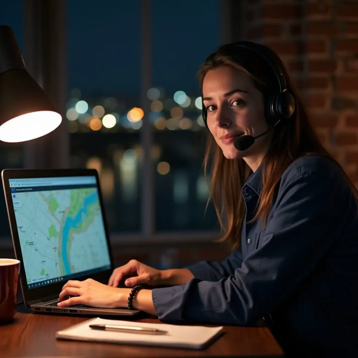 Dispatcher answering a no-heat furnace call for a Pittsburgh homeowner at night